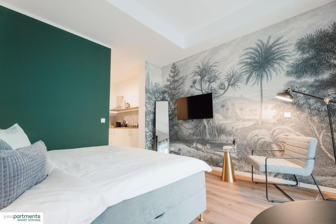 Appartement City-studio Im Innenhof Mit Boxspring-bett Und Community-raum *