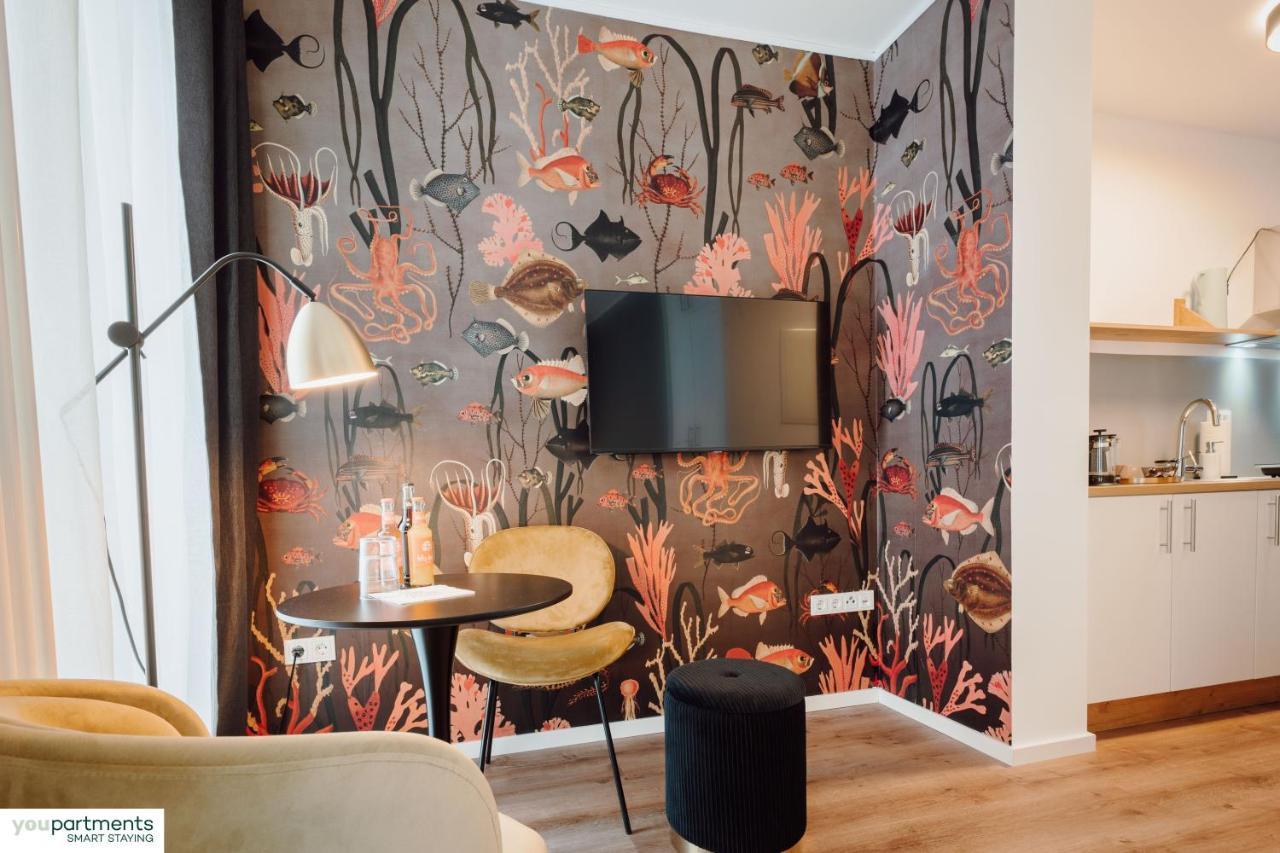 Appartement City-studio Im Innenhof Mit Boxspring-bett Und Community-raum